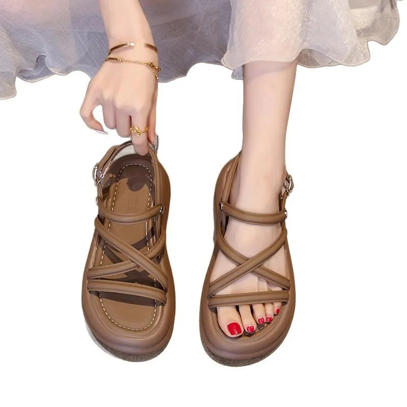 Tristan Platform Sandals