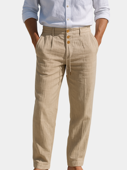 MATTEO Summer Linen Pants