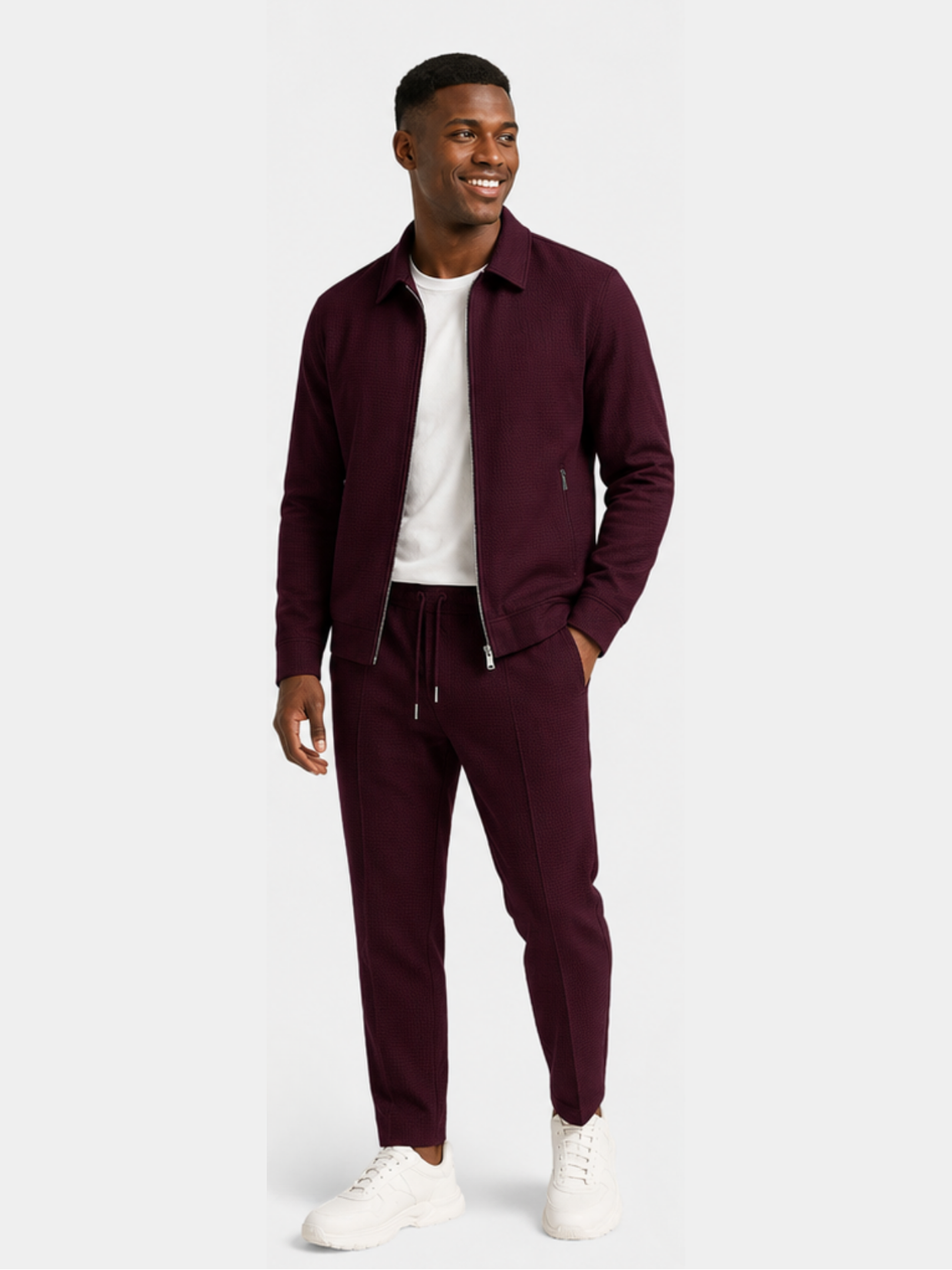 Slim-Fit Matching Set for Men