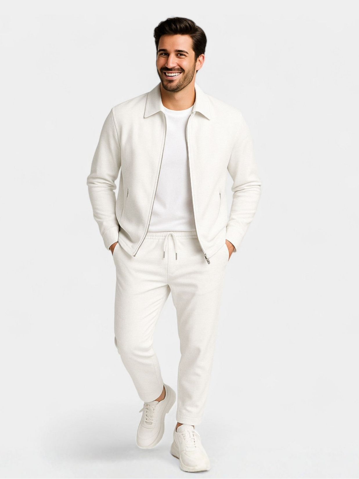 Slim-Fit Matching Set for Men
