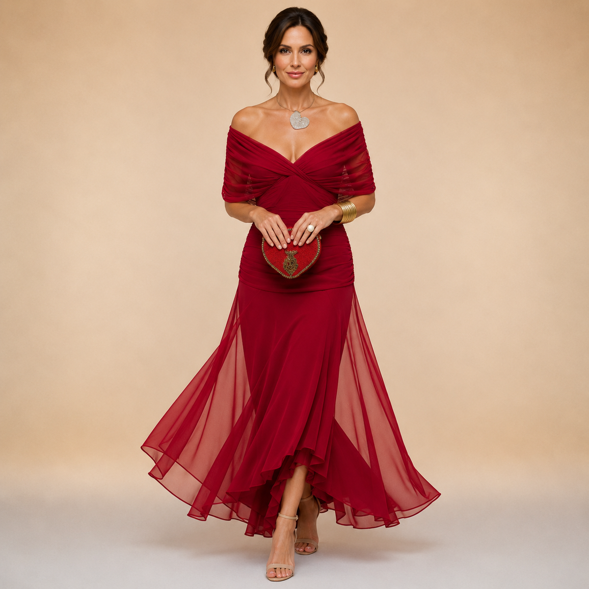 Emma Elegant Maxi Party Dress