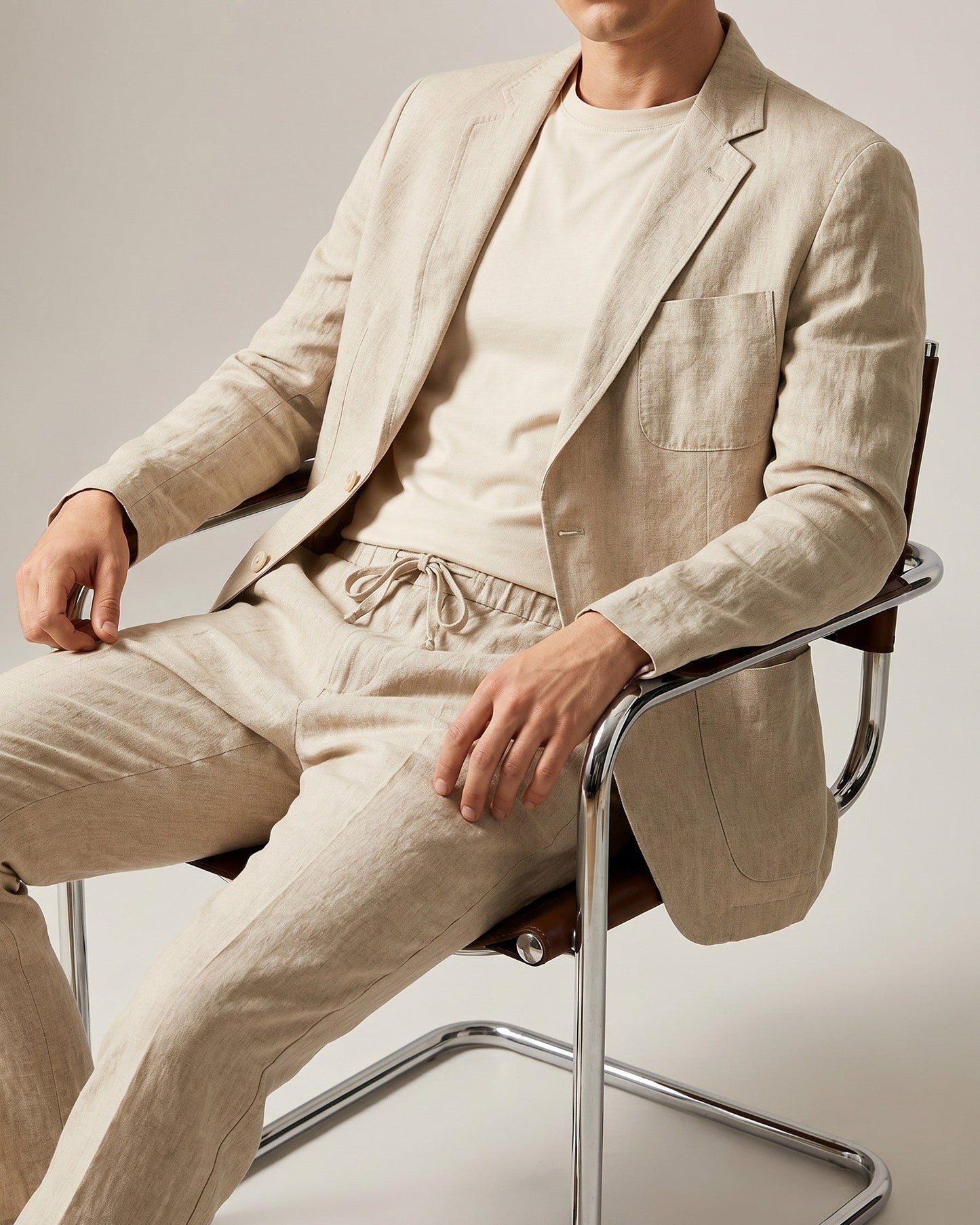 Emilio Linen Suit Set
