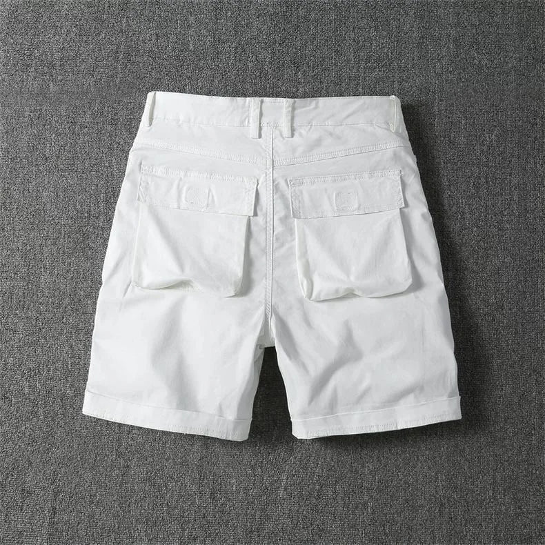 Braun Cotton Cargo Shorts