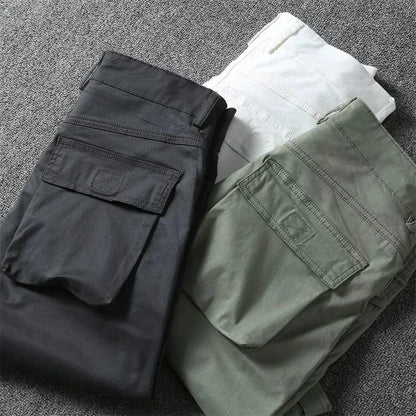 Braun Cotton Cargo Shorts