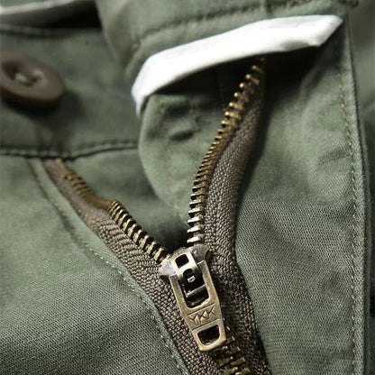 Braun Cotton Cargo Shorts