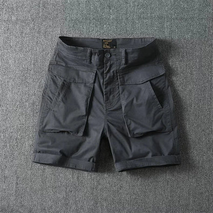 Braun Cotton Cargo Shorts