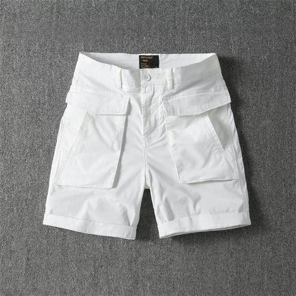 Braun Cotton Cargo Shorts
