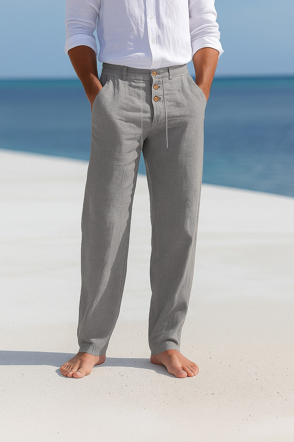 MATTEO Summer Linen Pants