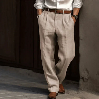 Mercer Men’s Classic Wide Leg Trousers