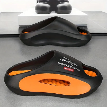Men’s Thick Sole Cloud Comfort Slide Sandals