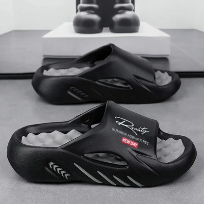 Men’s Thick Sole Cloud Comfort Slide Sandals
