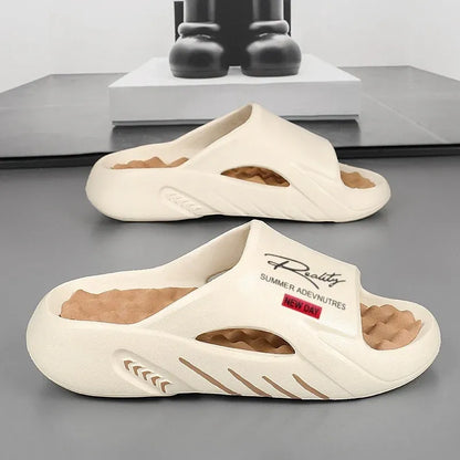 Men’s Thick Sole Cloud Comfort Slide Sandals