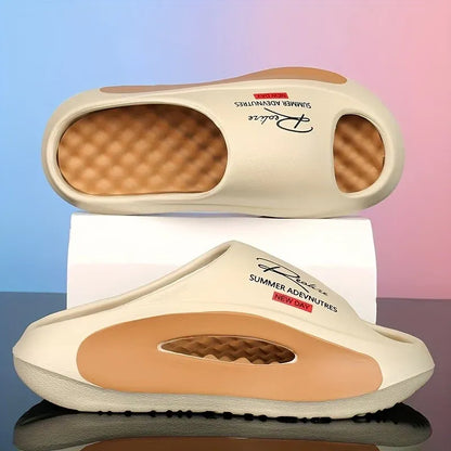 Men’s Thick Sole Cloud Comfort Slide Sandals