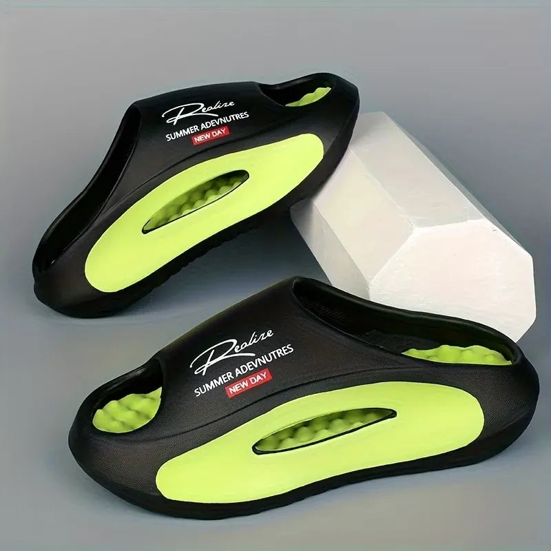 Men’s Thick Sole Cloud Comfort Slide Sandals