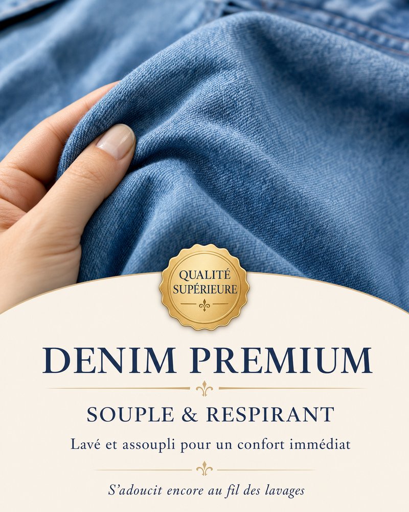 Denim Capri Romper