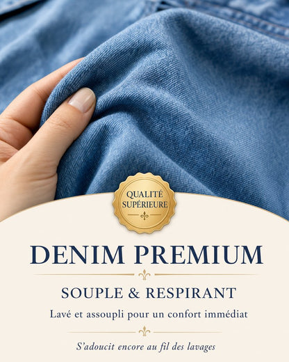 Denim Capri Romper
