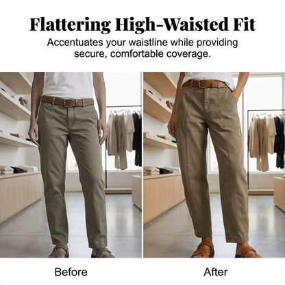 Women's High-Waist Tapered Utility Pants