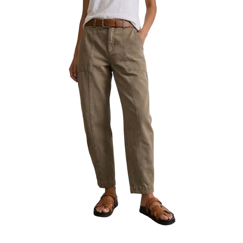 Women's High-Waist Tapered Utility Pants