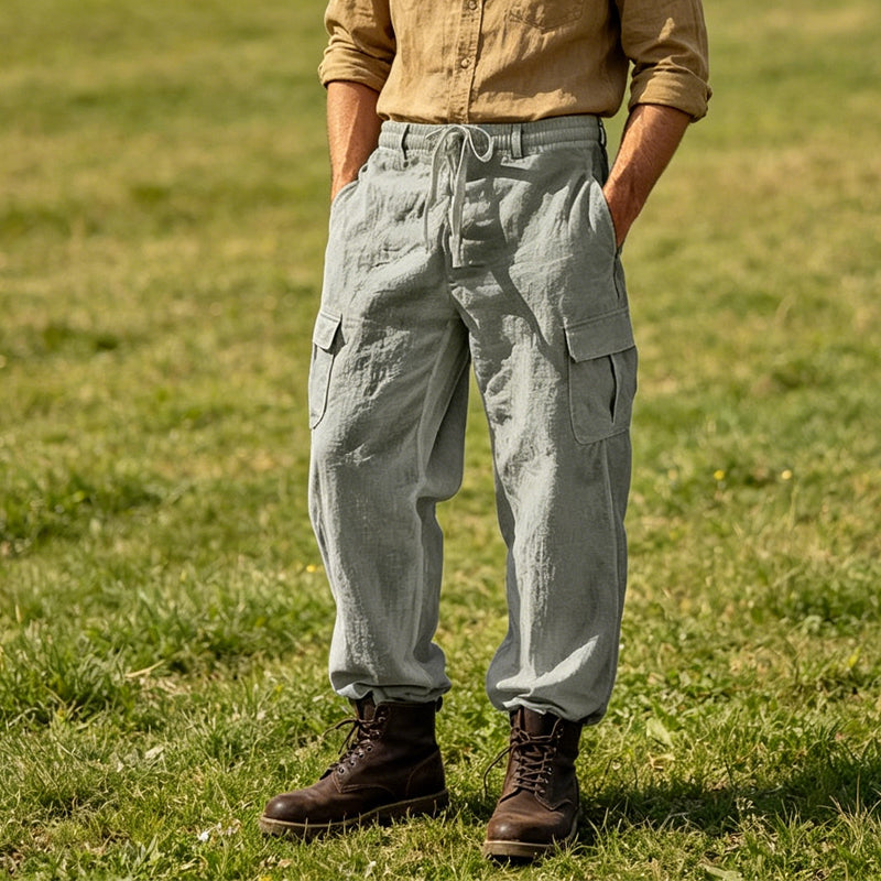 Casual Linen Comfort Pants