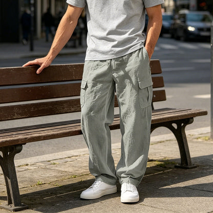 Casual Linen Comfort Pants