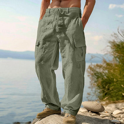 Casual Linen Comfort Pants
