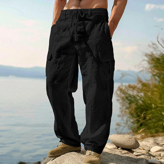 Casual Linen Comfort Pants