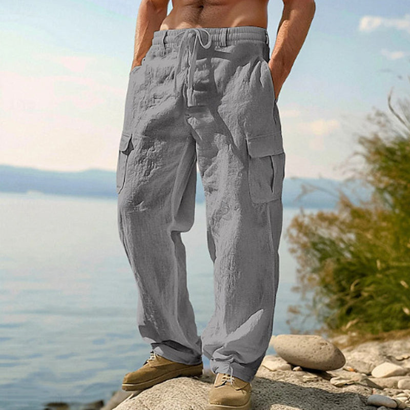 Casual Linen Comfort Pants