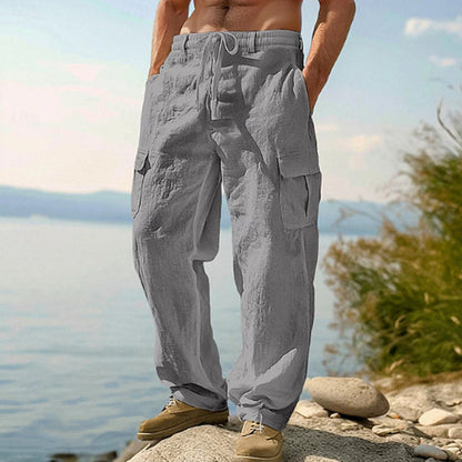 Casual Linen Comfort Pants