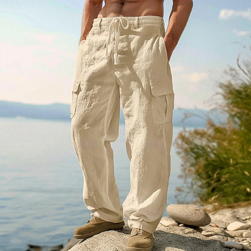 Casual Linen Comfort Pants